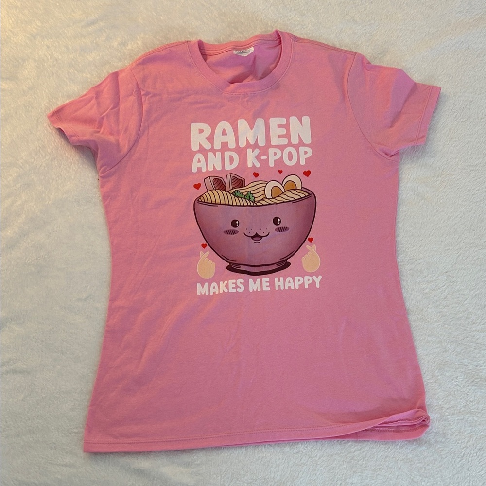 Pink Ramen and K-Pop Kids T-shirt